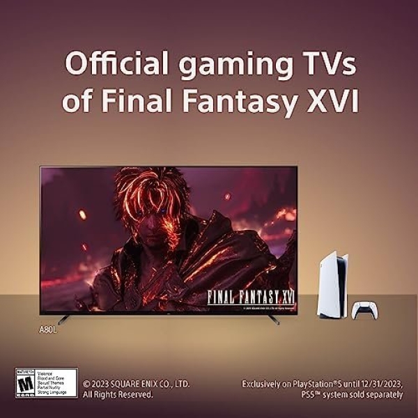 Sony 65 inch A80L BRAVIA XR OLED 4K Ultra HD HDR Smart Google TV - Image 6