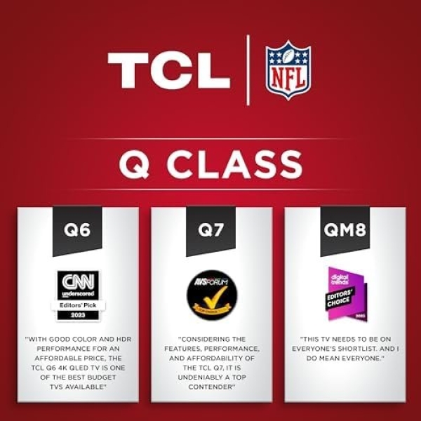 TCL 55-Inch Q6 QLED 4K Smart TV with Google TV (55Q650G-CA, 2023 Model) - Image 17