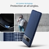 Spigen Liquid Air Pixel 7 Case (2022) - Navy Blue, Anti-Slip, Geometric Design - Image 4
