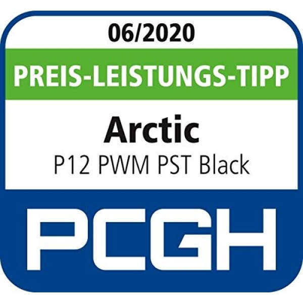 ARCTIC P12 PWM PST (5 Pack) - 120 mm Case Fan, PWM Sharing Technology (PST) - Image 10