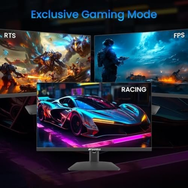 SANSUI 165Hz Gaming Monitor 24 inch, DP x1 HDMI x2 Ports IPS FHD Computer - Image 3