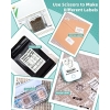 Memoking Label Makers - T02 Mini Portable Small Printer with 3 Rolls Paper - Image 7