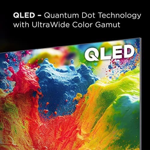 TCL 55-Inch Q6 QLED 4K Smart TV with Google TV (55Q650G-CA, 2023 Model) - Image 3